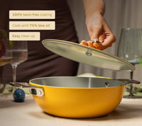 Kadai 24cm- Benares Gold