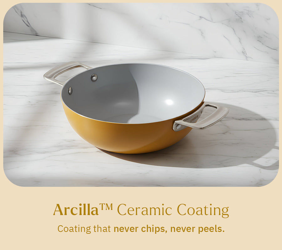 Kadai 24cm- Benares Gold
