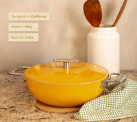 Kadai 24cm- Benares Gold