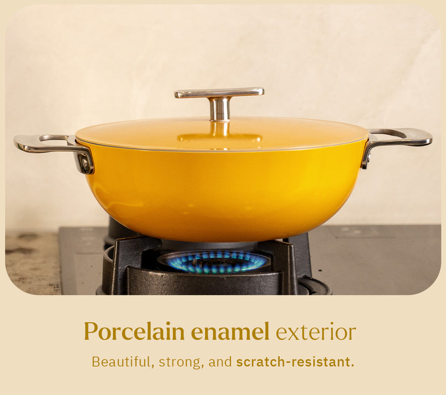 Kadai 24cm- Benares Gold
