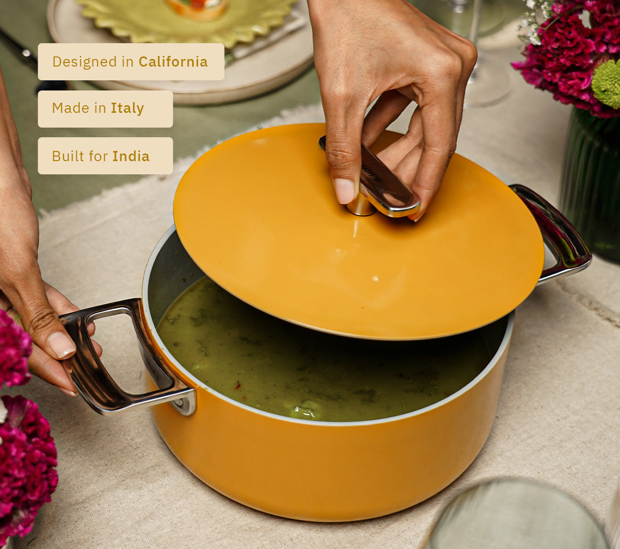 Mini Dutch Oven 20cm - Benares Gold