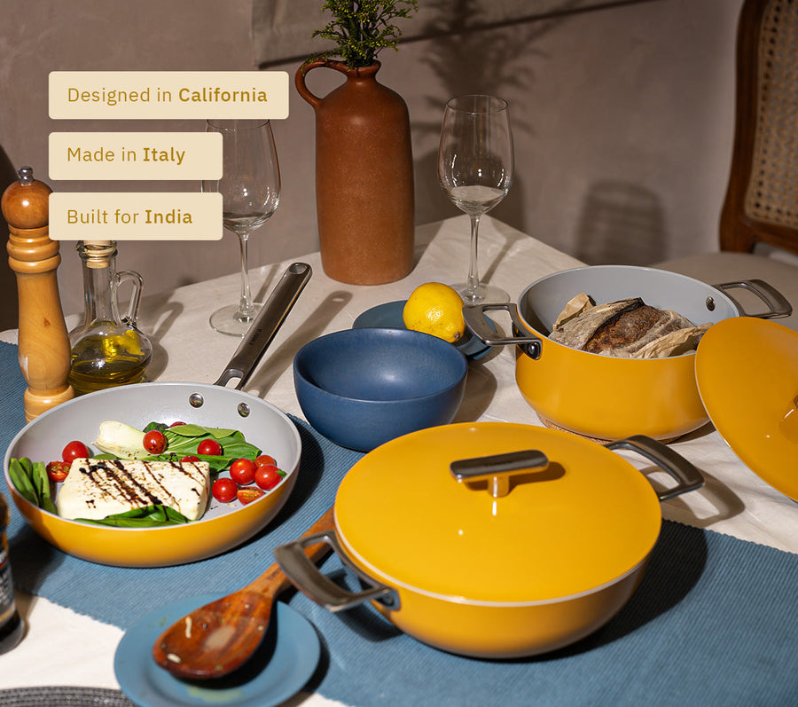 Ember Cookware Trio - Benares Gold