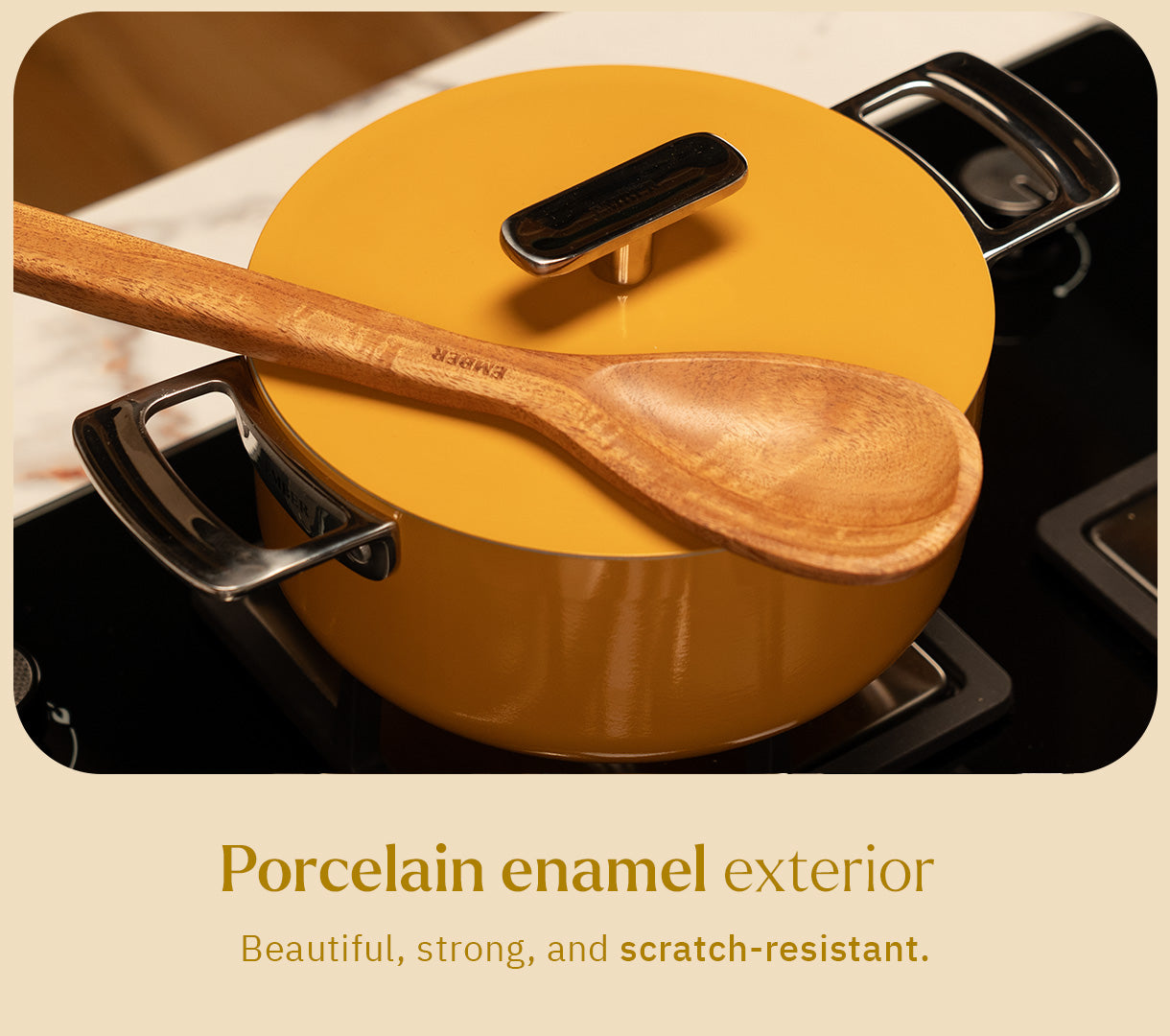Ember Cookware Trio - Benares Gold