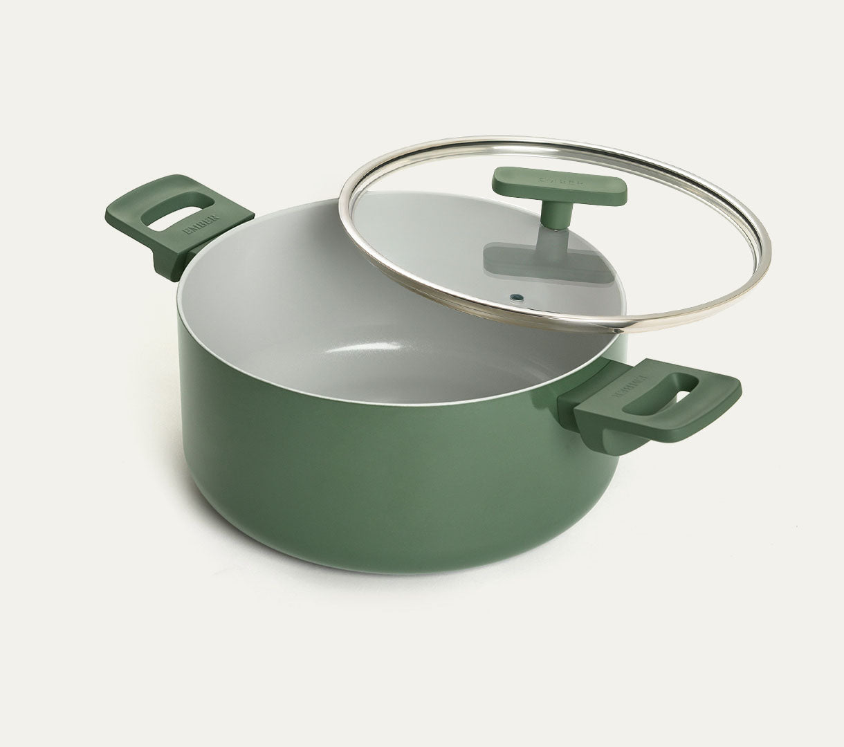 Dutch Oven 24cm with glass lid - Coorg Green