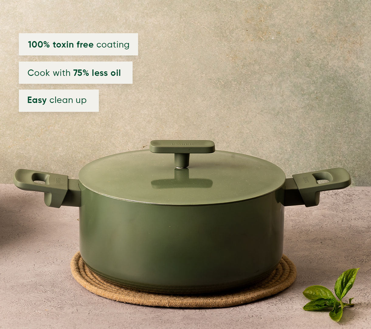 Dutch Oven 24cm - Coorg Green