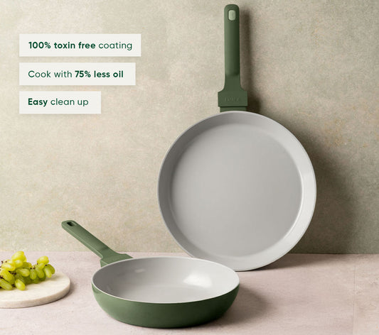 Everyday Cookware Trio - Coorg Green