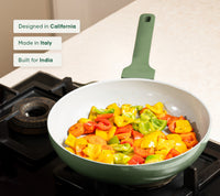 Ember Frypan + Kadai Duo - Coorg Green