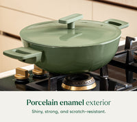 Ember Frypan + Kadai Duo - Coorg Green