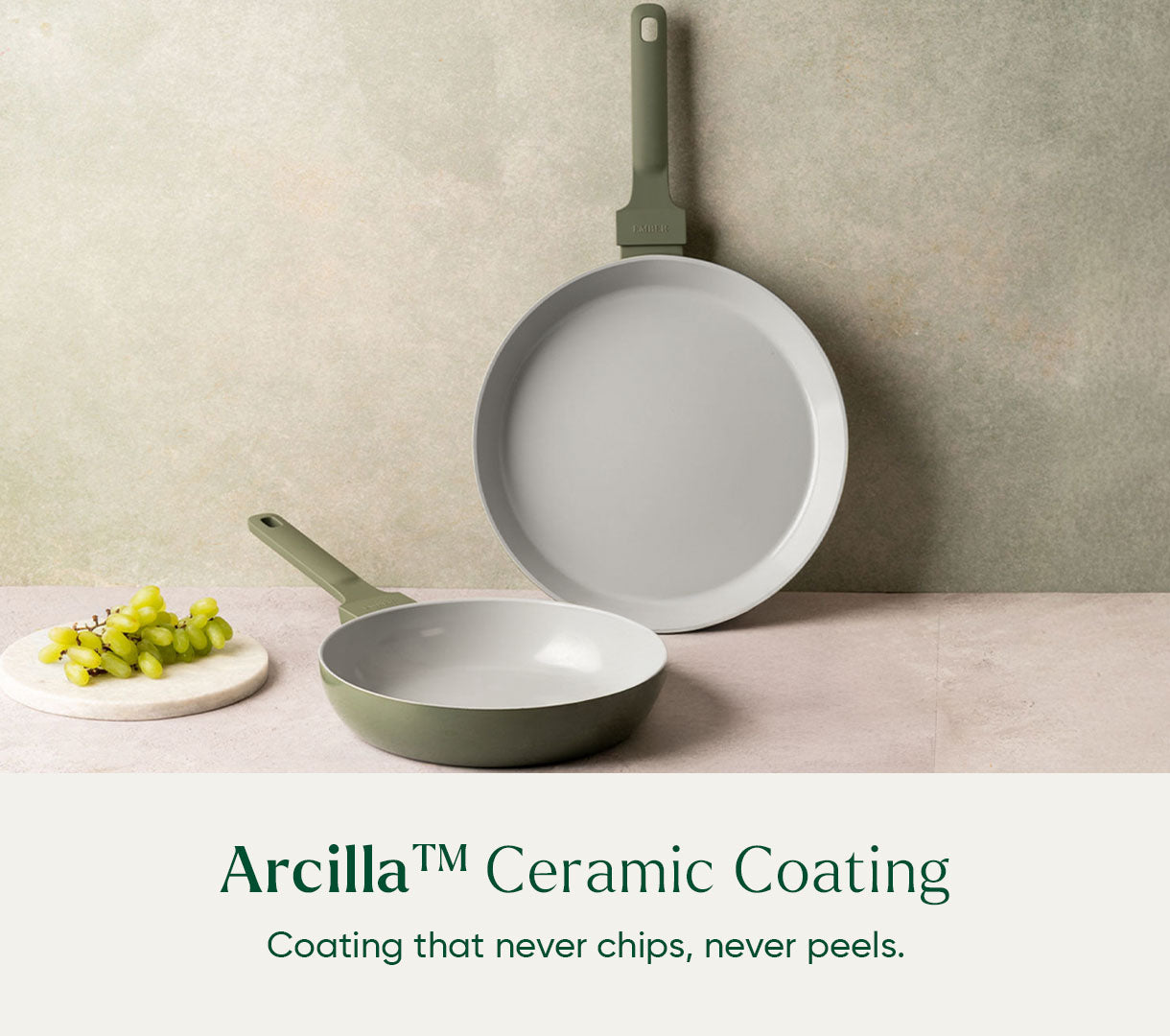 Complete Cookware Set (4-Piece) -Coorg Green