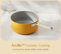 Saucepan 20cm - Benares Gold