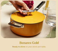 Saucepan 20cm - Benares Gold