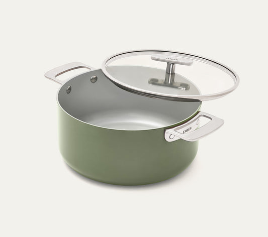 Dutch Oven 24cm with glass lid - Coorg Green