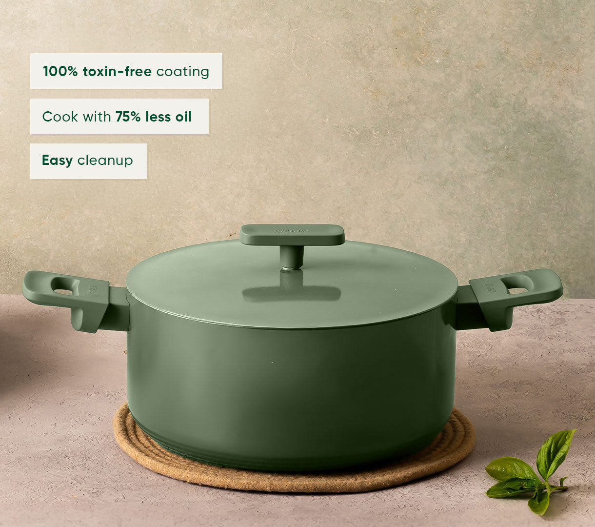 Dutch Oven 24cm - Coorg Green