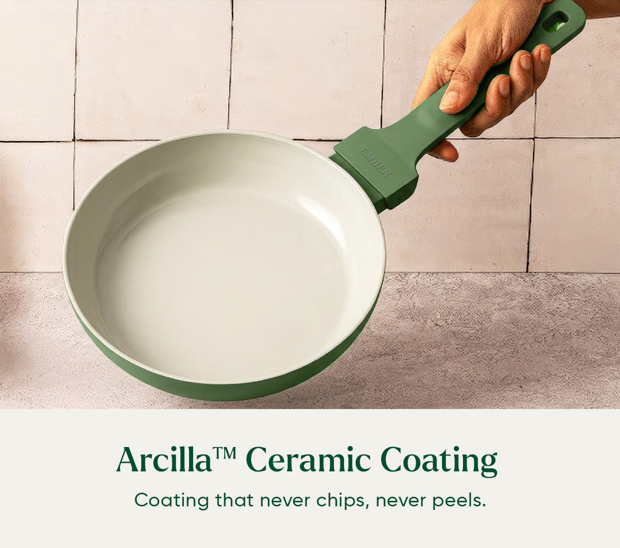 Mini Frypan 20cm - Coorg Green