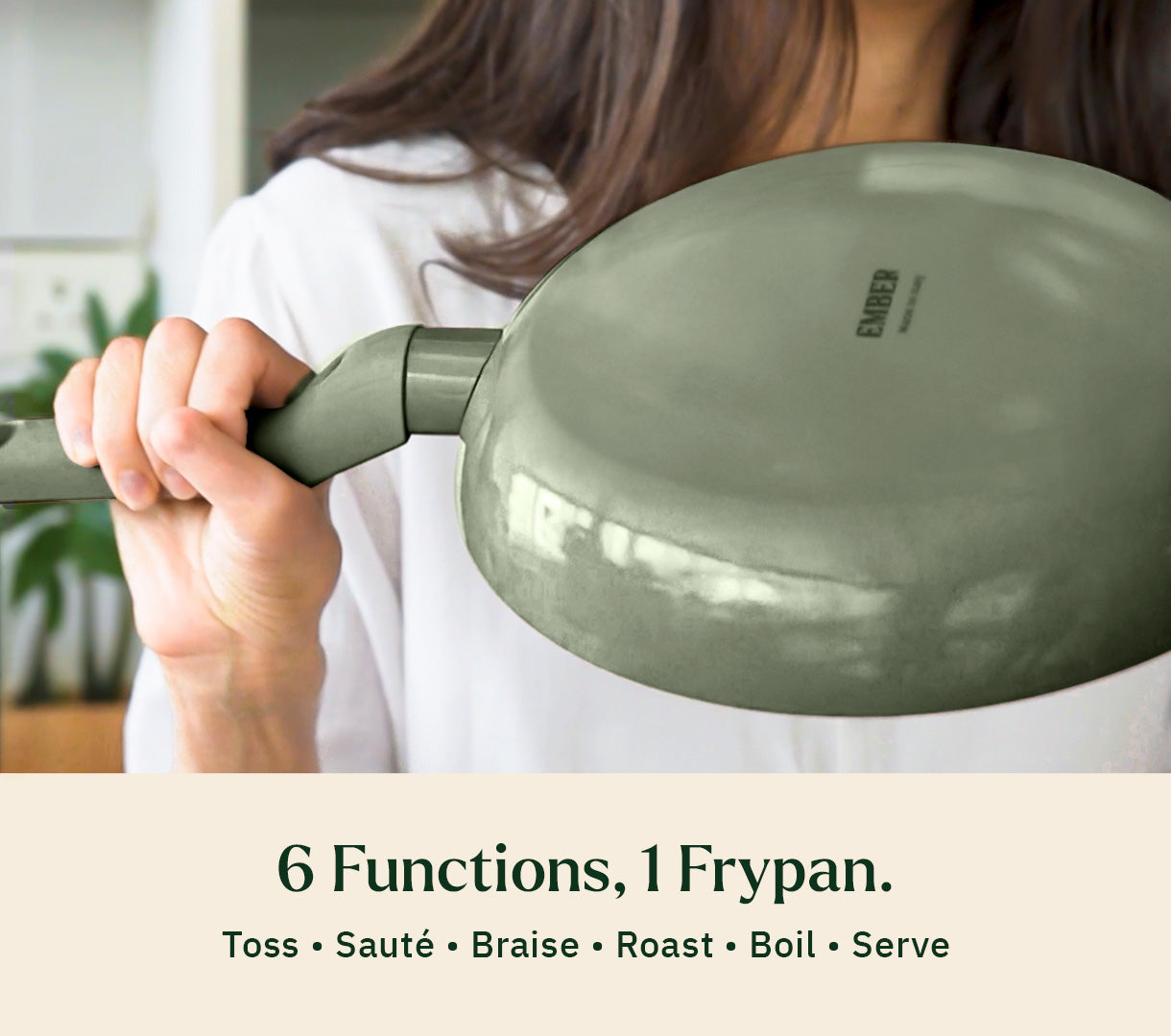 Frypan 24cm (2.0) - Coorg Green