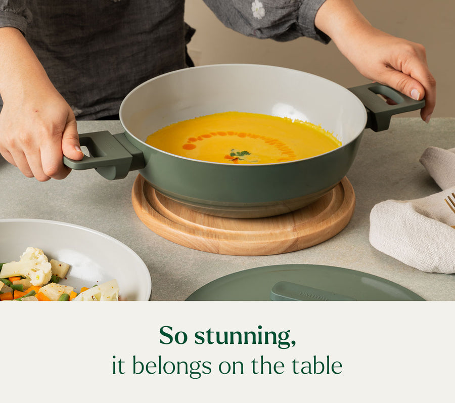 Kadai 24cm- Coorg Green