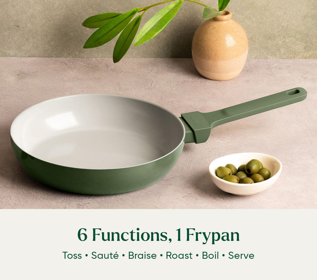 Frypan 24cm (2.0) - Coorg Green