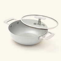 Kadai 24cm with glass lid - Himalayan Mist