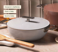 Ember Mini Frypan with glass lid + Kadai Duo - Himalayan Mist