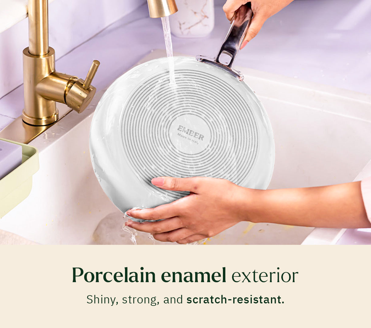 Frypan 24cm - Himalayan Mist