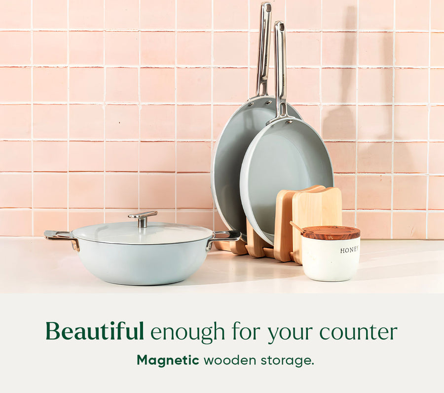 Everyday Cookware Trio (with storage) - Himalayan Mist