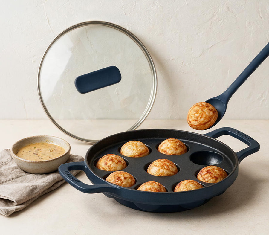 Uses Less Oil. Cooks Better.