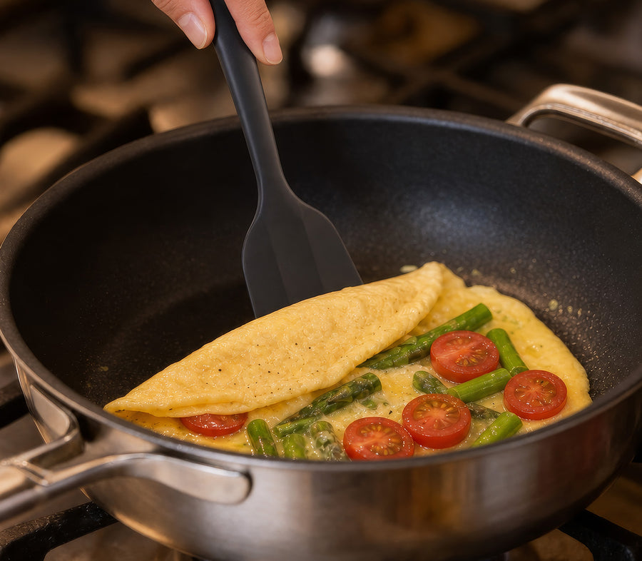 NON-STICK. WITHOUT THE COATING.