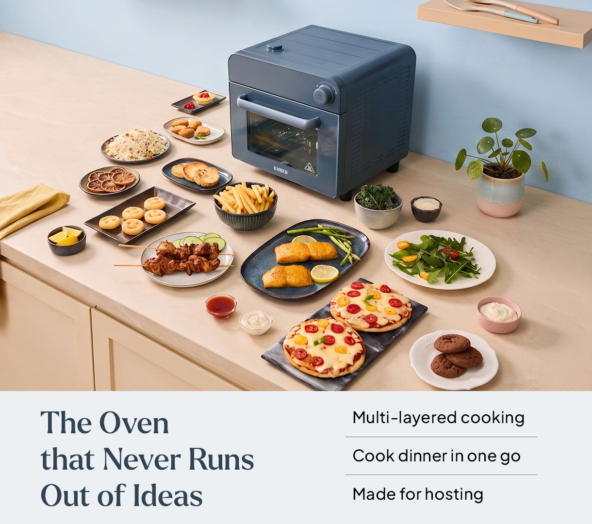 Ember Marvel Oven™ - Nilgiri Blue