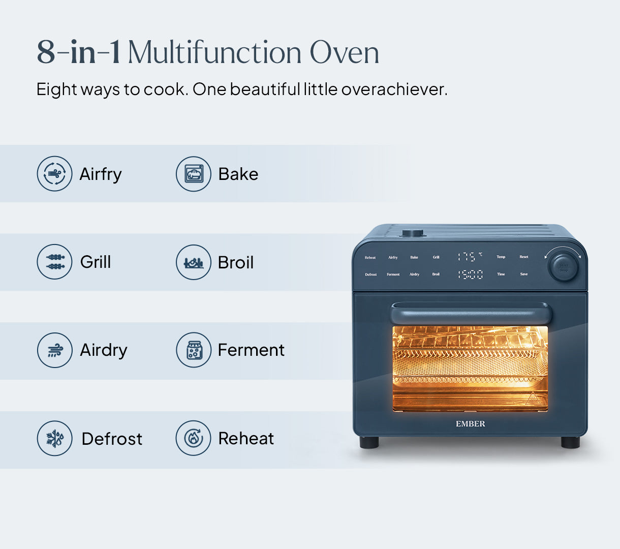 Ember Marvel Oven™ - Nilgiri Blue