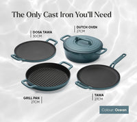 TitaniumClad™ Cast Iron Duo - Ocean