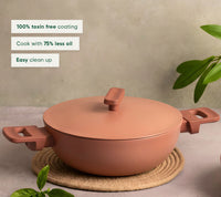 Kadai 24cm- Jaipur Terracotta