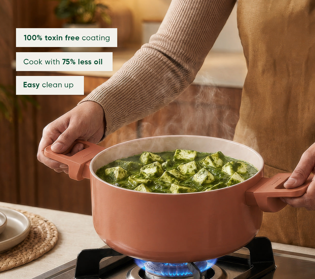 Mini Dutch Oven 20cm - Jaipur Terracotta