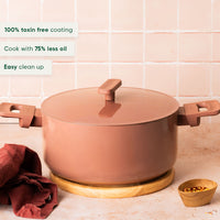 Dutch Oven 24cm - Jaipur Terracotta