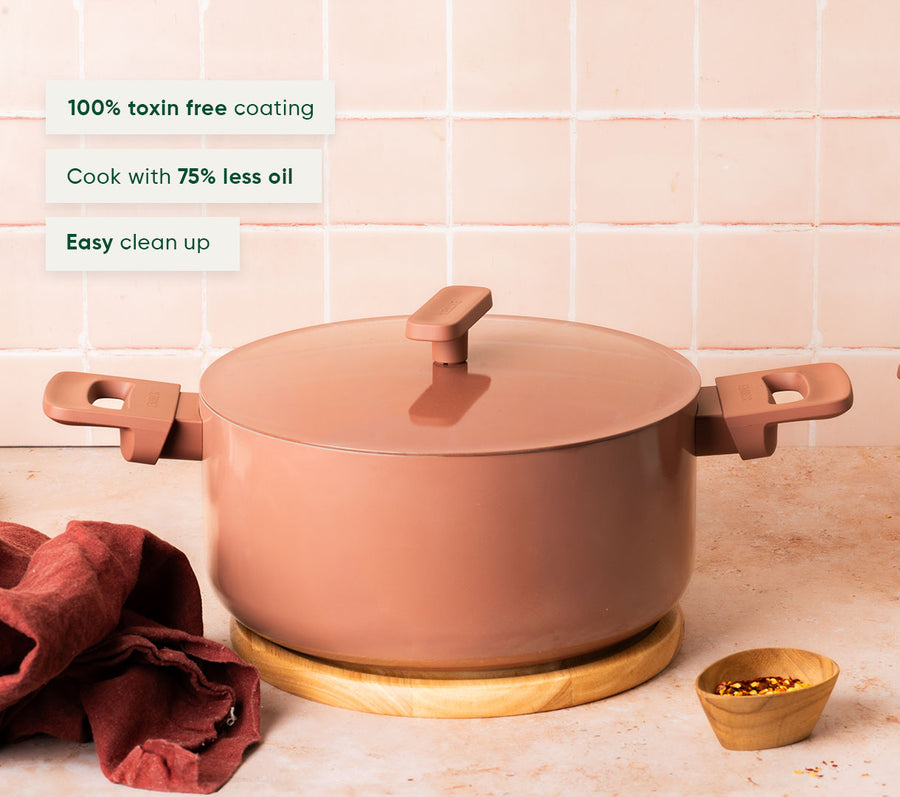 Dutch Oven 24cm - Jaipur Terracotta