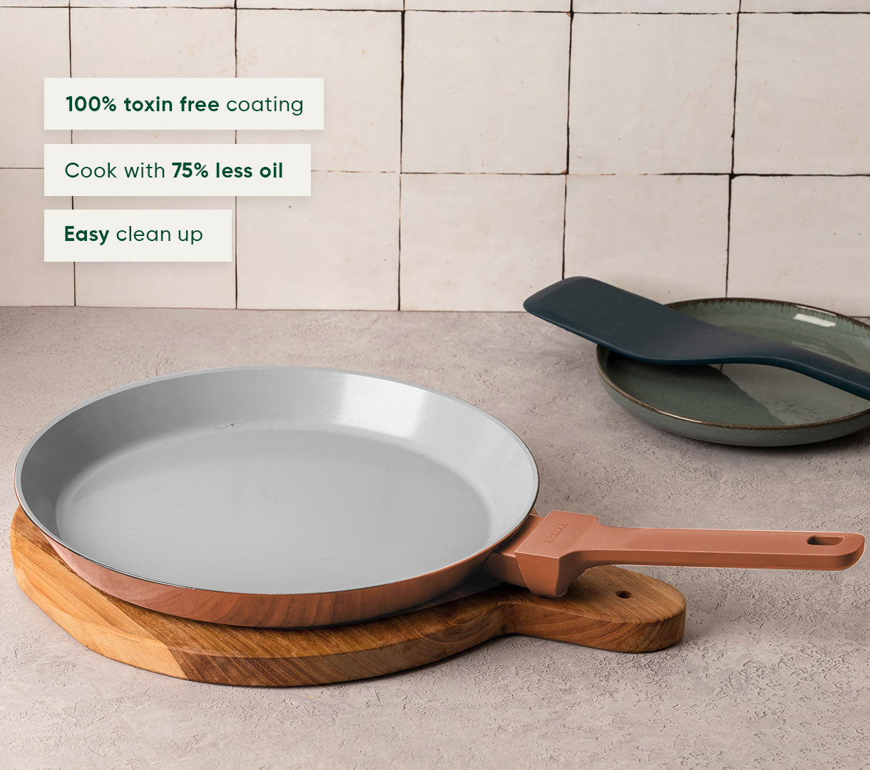 Everyday Cookware Trio - Jaipur Terracotta