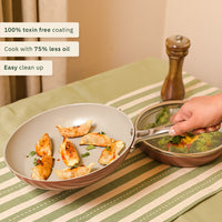 Frypan 24cm - Jaipur Terracotta