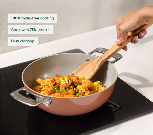 Everyday Cookware Trio (with storage) - Jaipur Terracotta