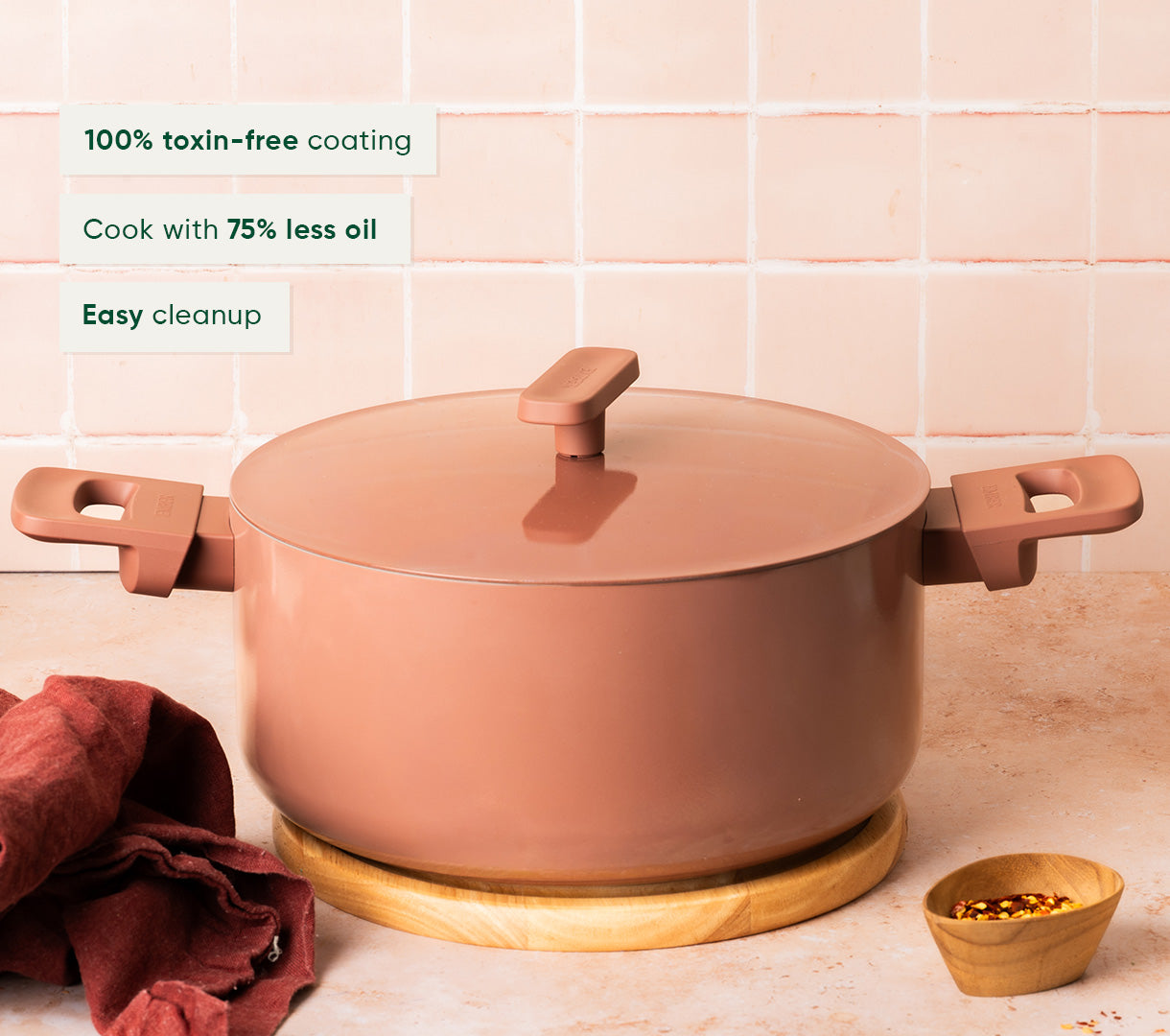 Dutch Oven 24cm - Jaipur Terracotta