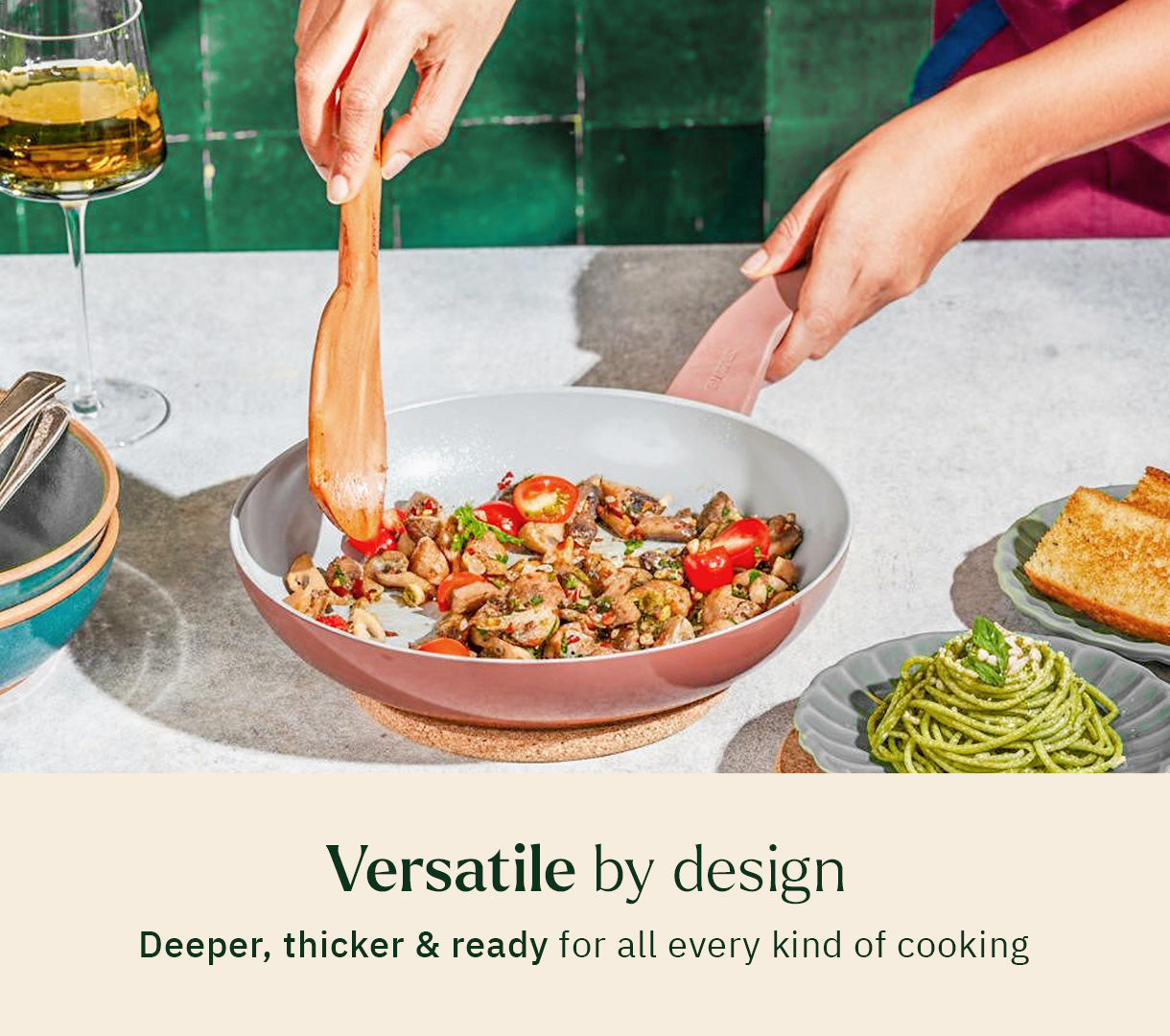 Frypan 24cm (2.0) - Jaipur Terracotta