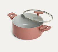 Dutch Oven 24cm with glass lid - Jaipur Terracotta