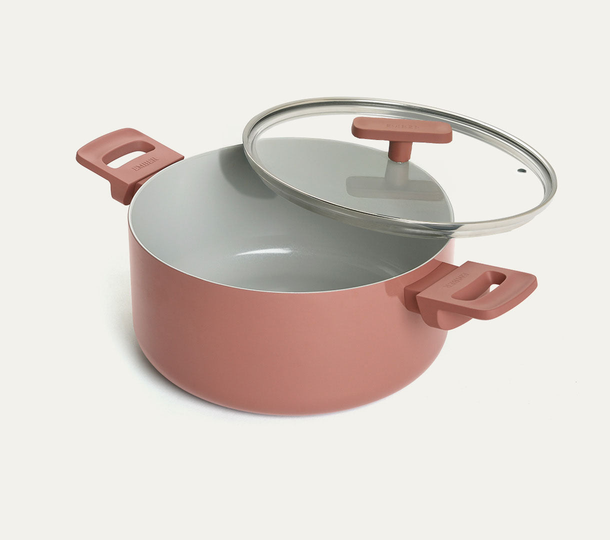 Dutch Oven 24cm with glass lid - Jaipur Terracotta