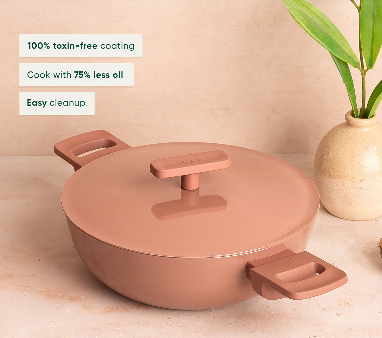 Kadai 24cm- Jaipur Terracotta