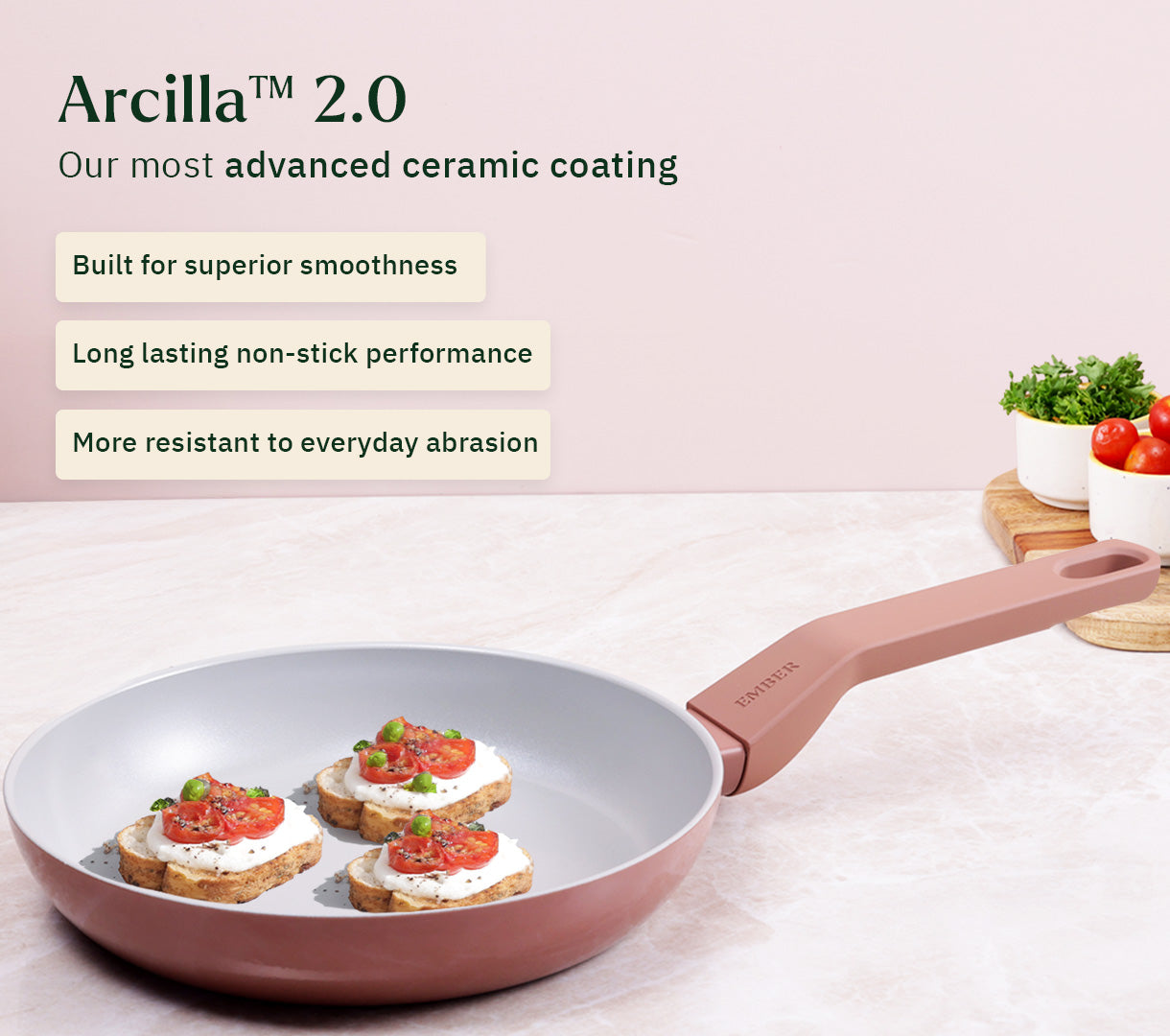 Frypan 24cm (2.0) - Jaipur Terracotta