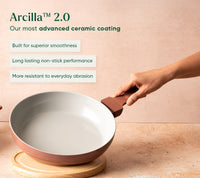 Frypan 24cm (2.0) - Jaipur Terracotta
