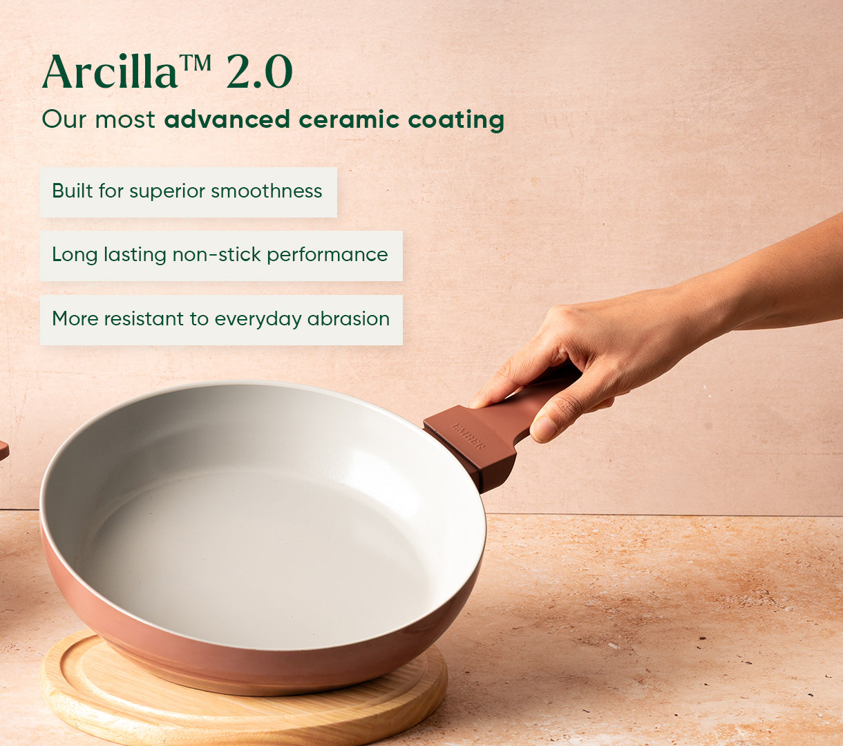 Frypan 24cm (2.0) - Jaipur Terracotta