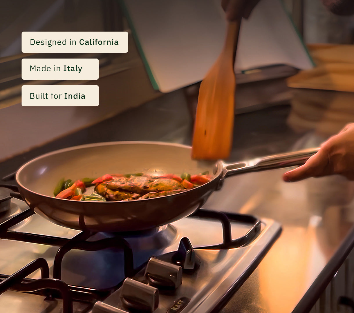 Frypan 24cm - Jaipur Terracotta