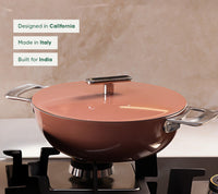 Kadai 24cm- Jaipur Terracotta