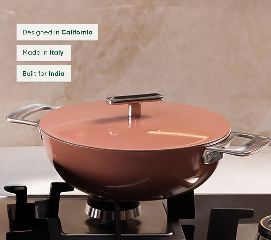 Kadai 24cm- Jaipur Terracotta