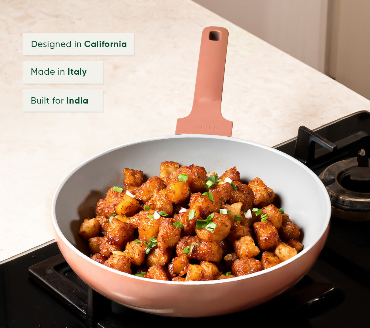 Frypan 24cm (2.0) - Jaipur Terracotta