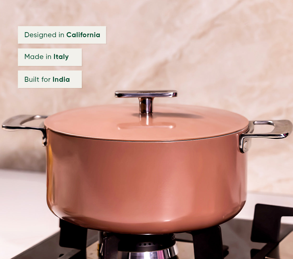 Dutch Oven 24cm - Jaipur Terracotta